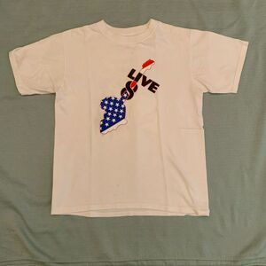 T-Shirt for Live 8 in Philadelphia Size Medium White